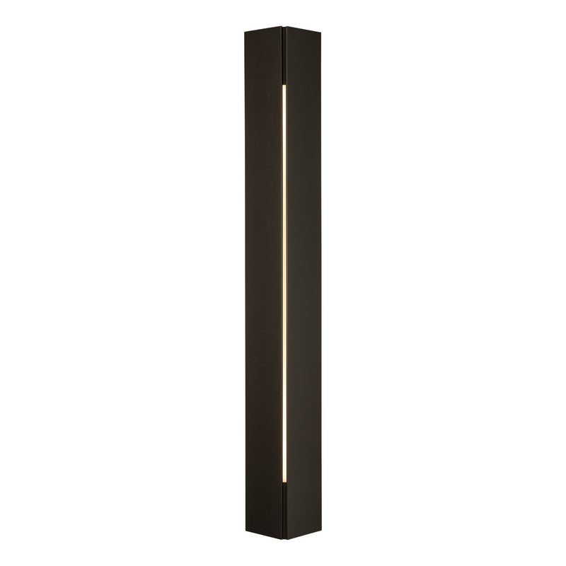 Hubbardton Forge 307651-SKT-77-ZZ0198 Two Light Outdoor Wall Sconce, Coastal Dark Smoke