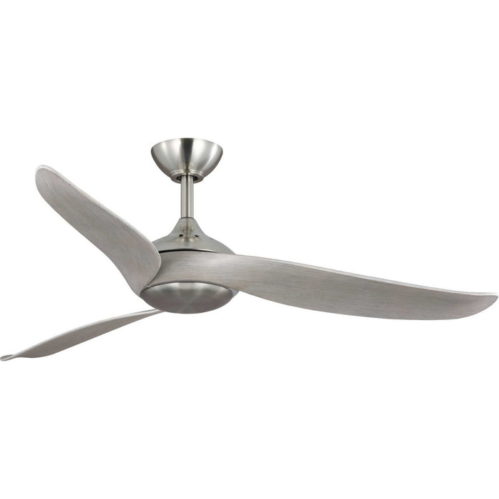 Progress Lighting P250105-009-30 52" Ceiling Fan, Brushed Nickel