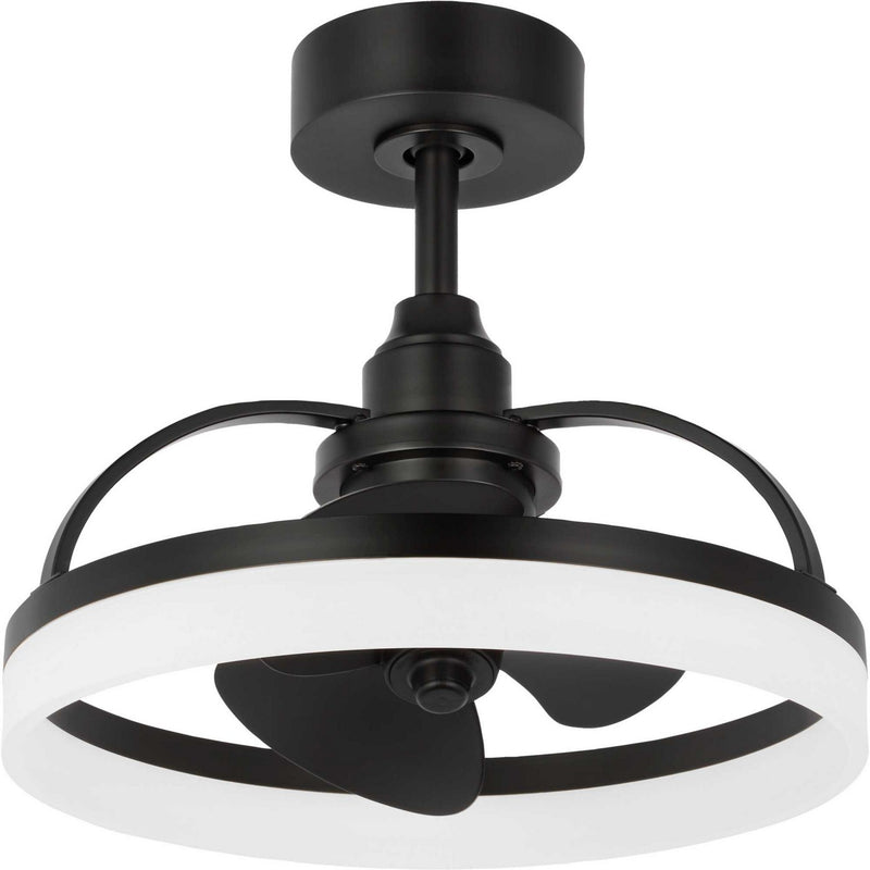 Progress Lighting P250115-31M-30 Ceiling Fan, Matte Black