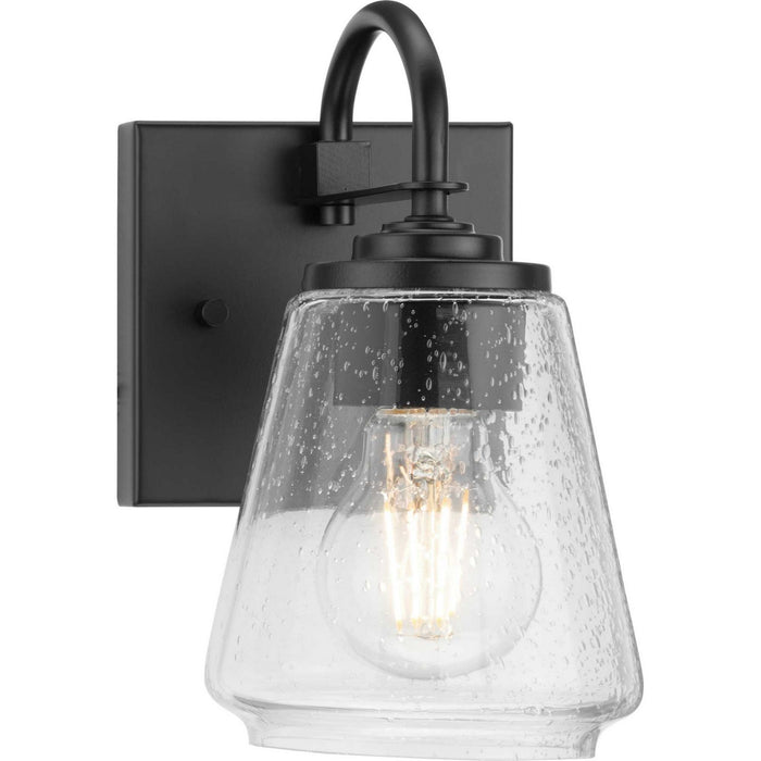 Progress Lighting P300472-31M One Light Bath & Vanity Light, Matte Black