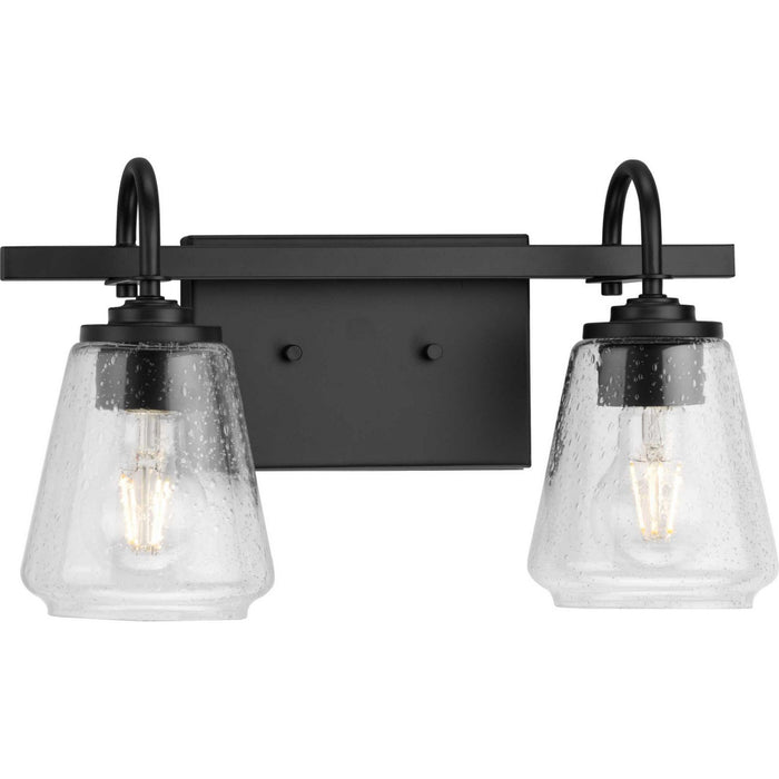 Progress Lighting P300473-31M Two Light Bath & Vanity, Matte Black