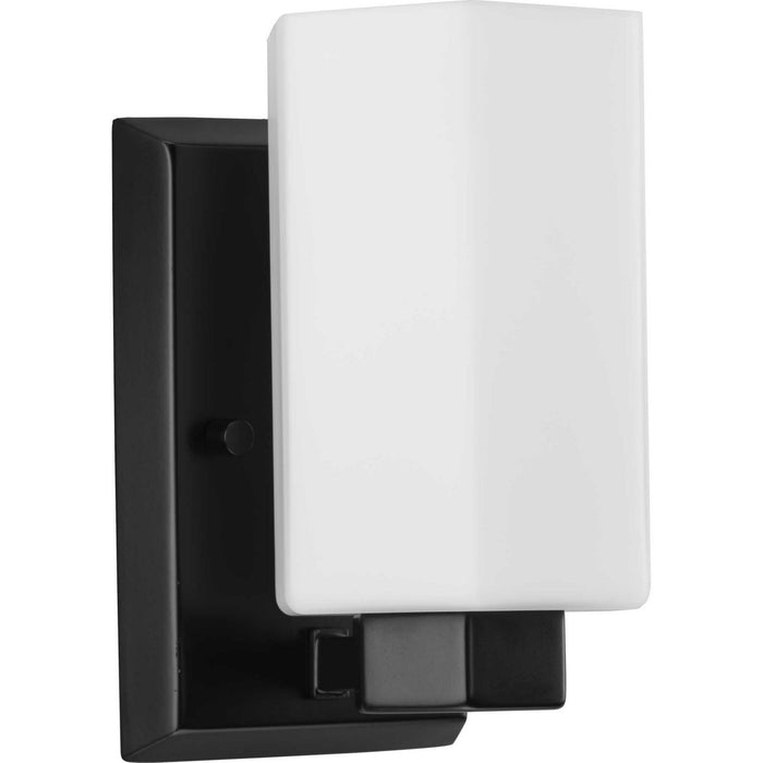 Progress Lighting P300476-31M One Light Bath & Vanity Light, Matte Black