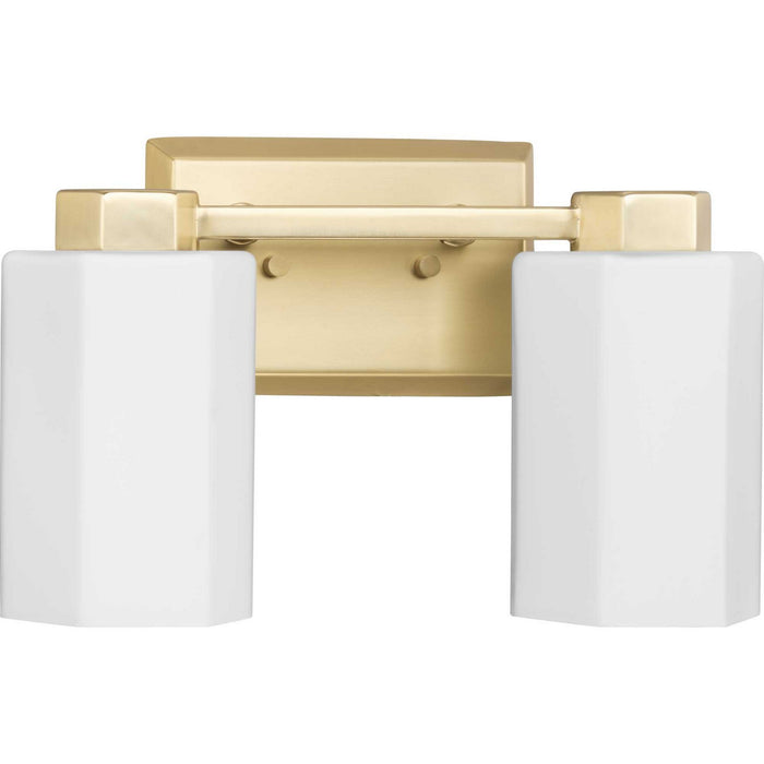 Progress Lighting P300477-191 Two Light Bath & Vanity, Brushed Gold