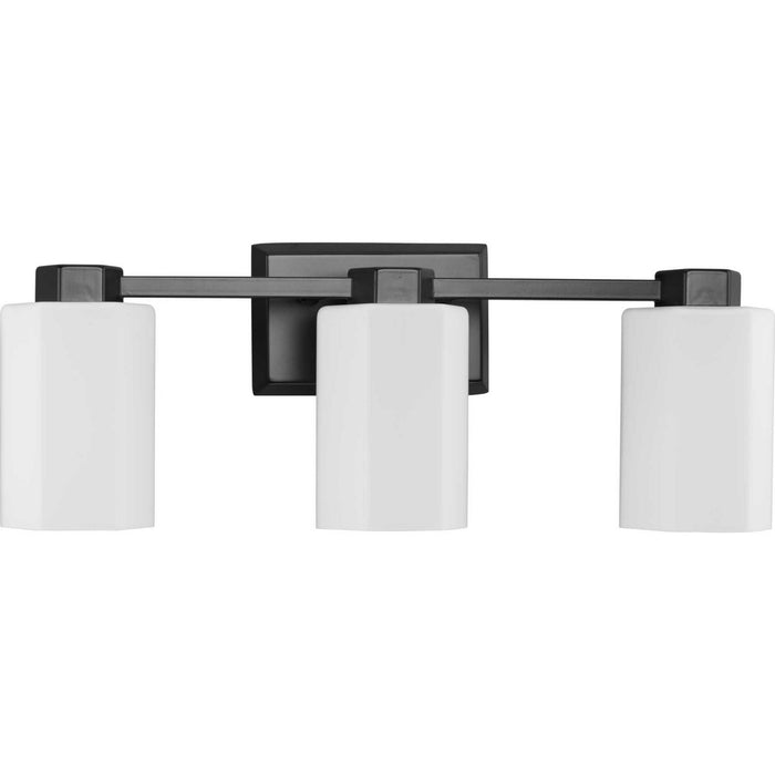 Progress Lighting P300478-31M Three Light Bath & Vanity, Matte Black