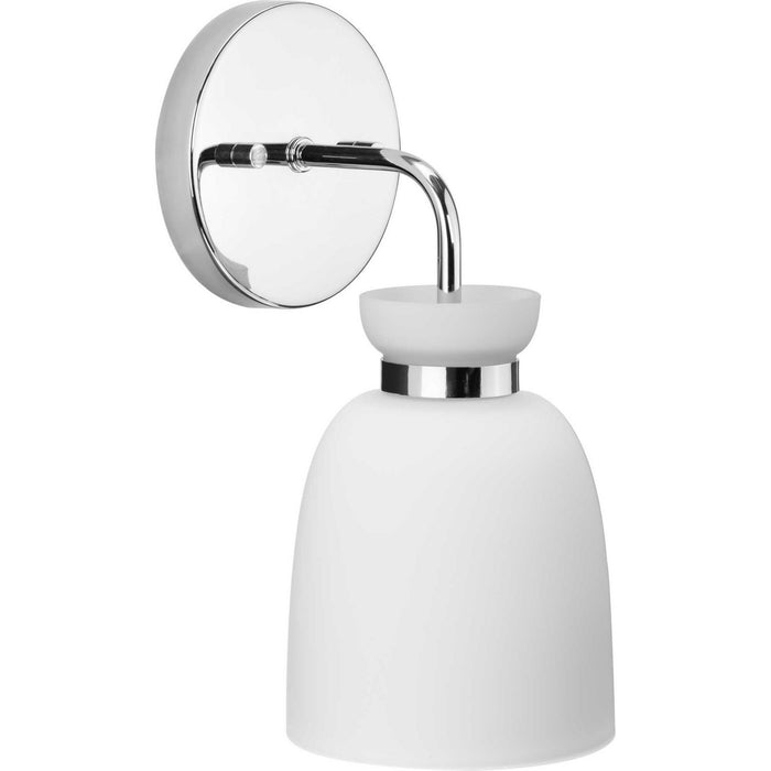 Progress Lighting P300484-015 One Light Bath & Vanity Light, Polished Chrome