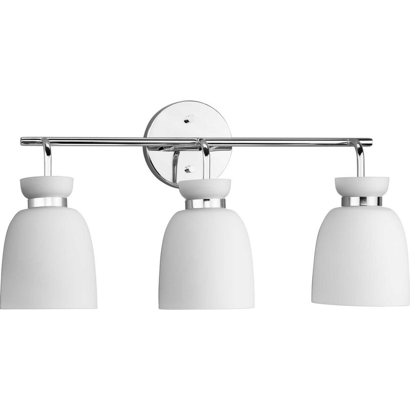 Progress Lighting P300486-015 Three Light Bath & Vanity, Polished Chrome