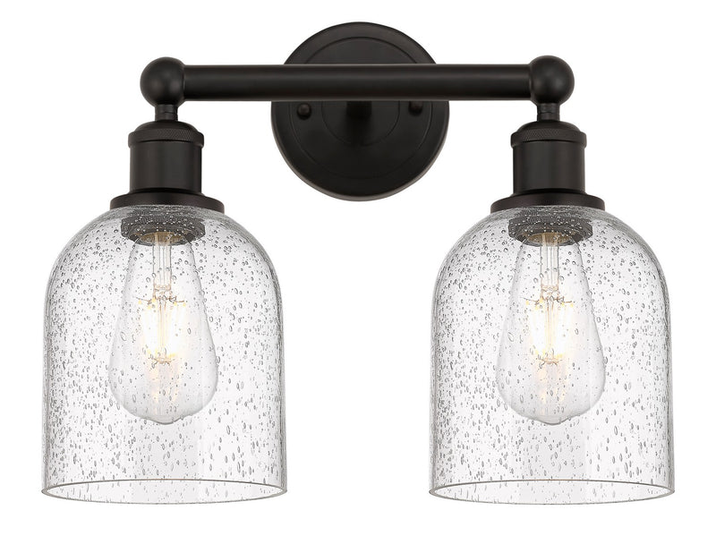Innovations 616-2W-OB-G558-6SDY Two Light Bath Vanity, Oil Rubbed Bronze