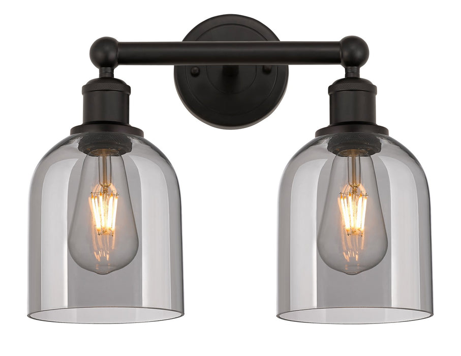 Innovations 616-2W-OB-G558-6SM Two Light Bath Vanity, Oil Rubbed Bronze