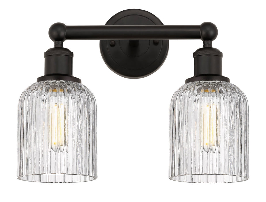 Innovations 616-2W-OB-G559-5CL Two Light Bath Vanity, Oil Rubbed Bronze