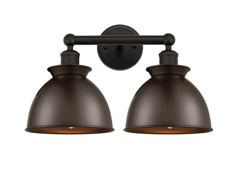 Innovations 616-2W-OB-M14-OB Two Light Bath Vanity, Oil Rubbed Bronze