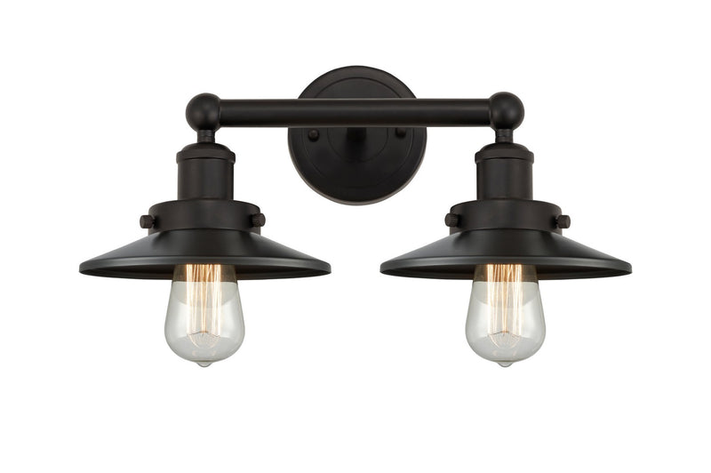 Innovations 616-2W-OB-M5-OB Two Light Bath Vanity, Oil Rubbed Bronze