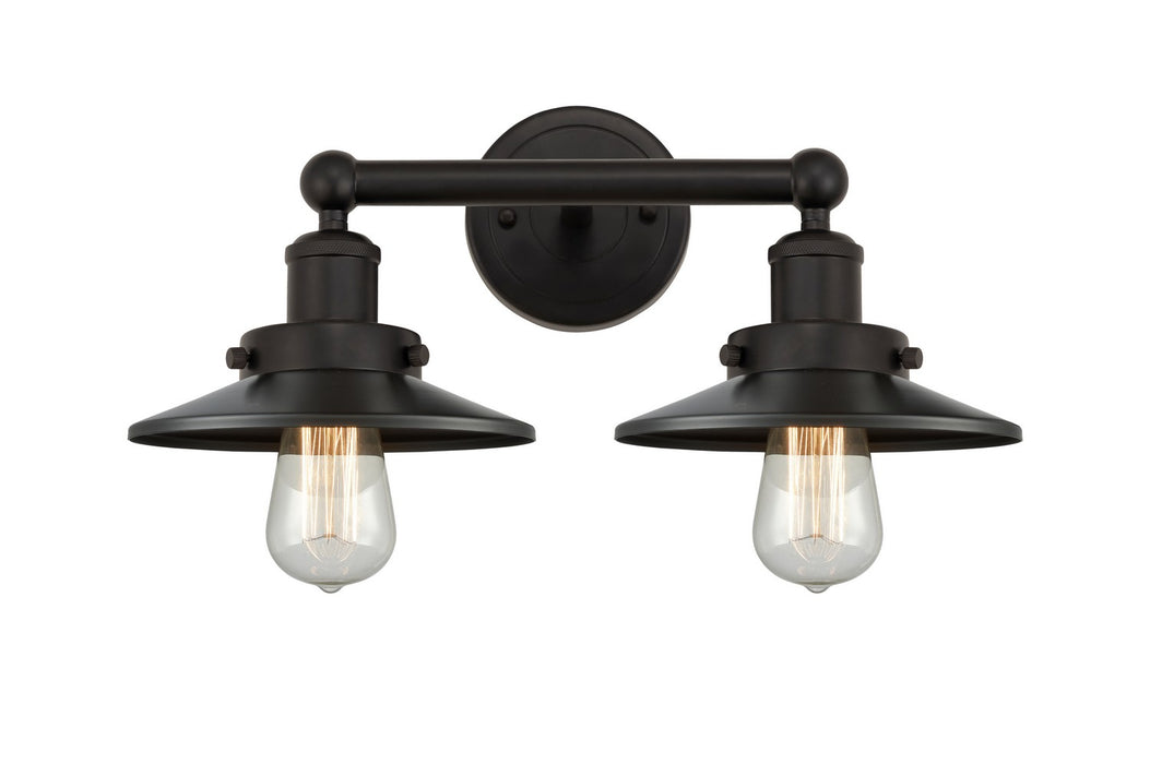 Innovations 616-2W-OB-M5-OB Two Light Bath Vanity, Oil Rubbed Bronze