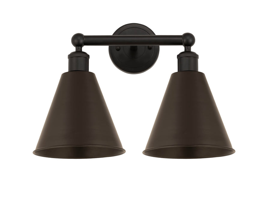 Innovations 616-2W-OB-MBC-8-OB Two Light Bath Vanity, Oil Rubbed Bronze