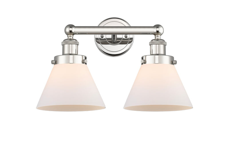 Innovations 616-2W-PN-G41 Two Light Bath Vanity, Polished Nickel