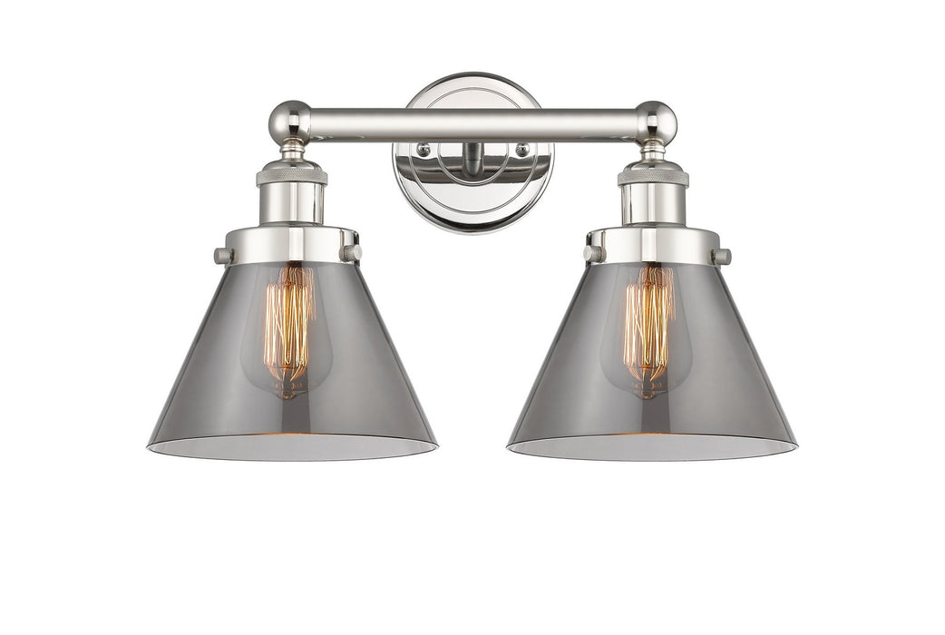 Innovations 616-2W-PN-G43 Two Light Bath Vanity, Polished Nickel