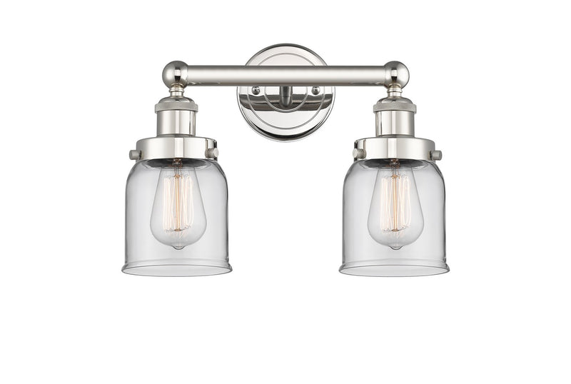 Innovations 616-2W-PN-G52 Two Light Bath Vanity, Polished Nickel