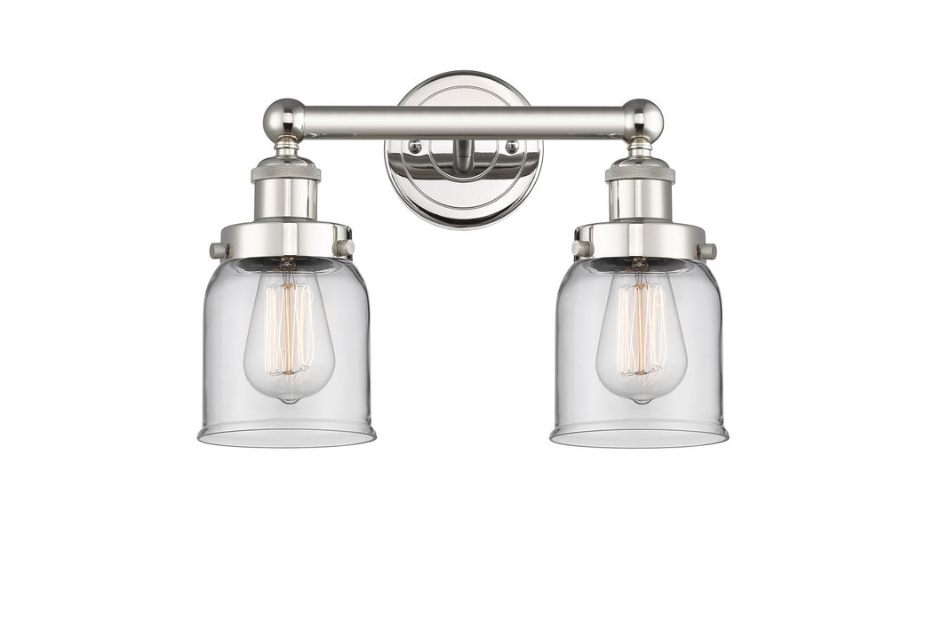Innovations 616-2W-PN-G52 Two Light Bath Vanity, Polished Nickel