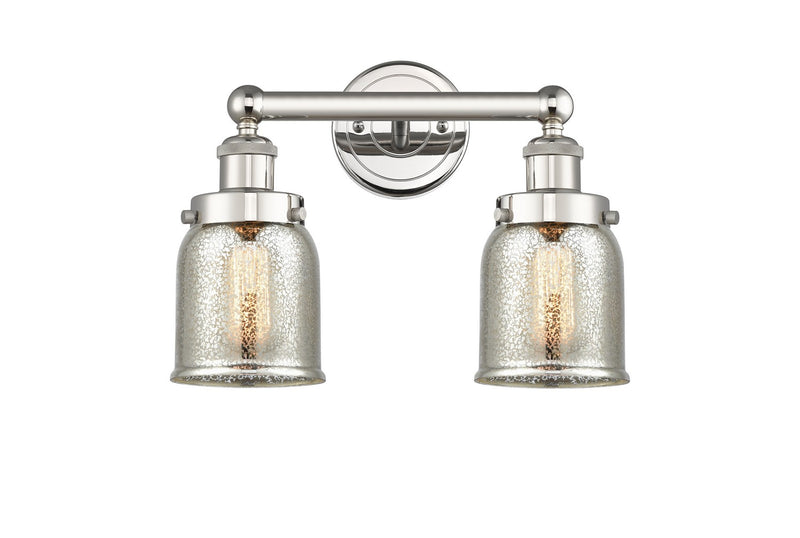 Innovations 616-2W-PN-G58 Two Light Bath Vanity, Polished Nickel