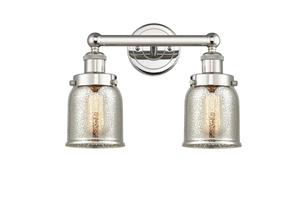 Innovations 616-2W-PN-G58 Two Light Bath Vanity, Polished Nickel
