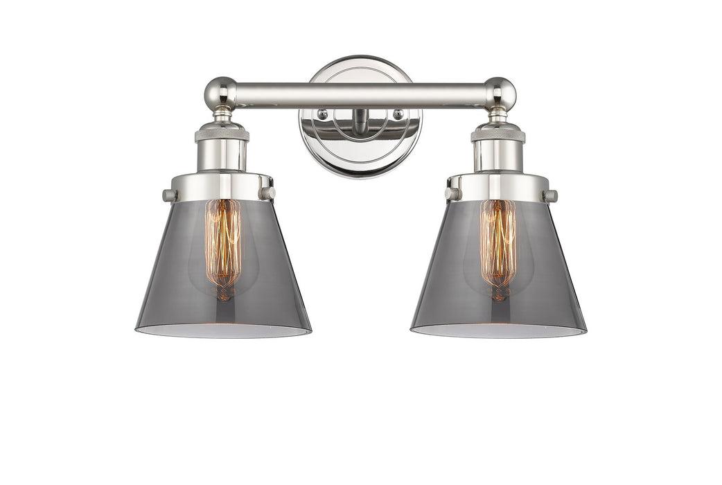 Innovations 616-2W-PN-G63 Two Light Bath Vanity, Polished Nickel