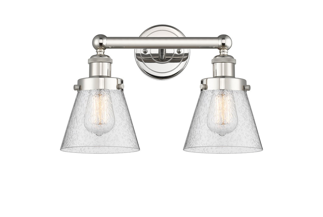 Innovations 616-2W-PN-G64 Two Light Bath Vanity, Polished Nickel