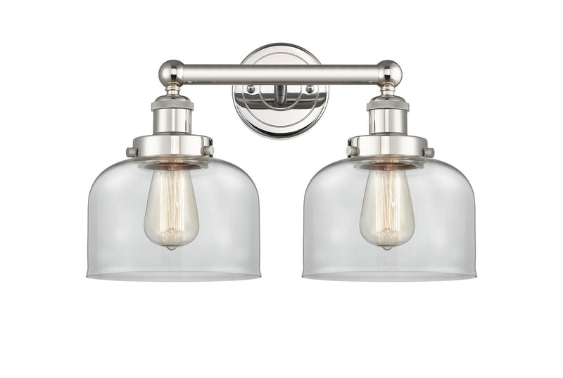 Innovations 616-2W-PN-G72 Two Light Bath Vanity, Polished Nickel