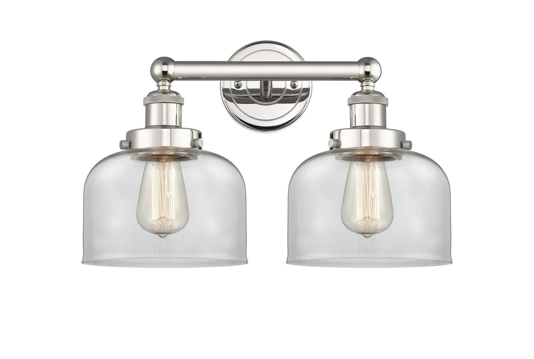 Innovations 616-2W-PN-G72 Two Light Bath Vanity, Polished Nickel