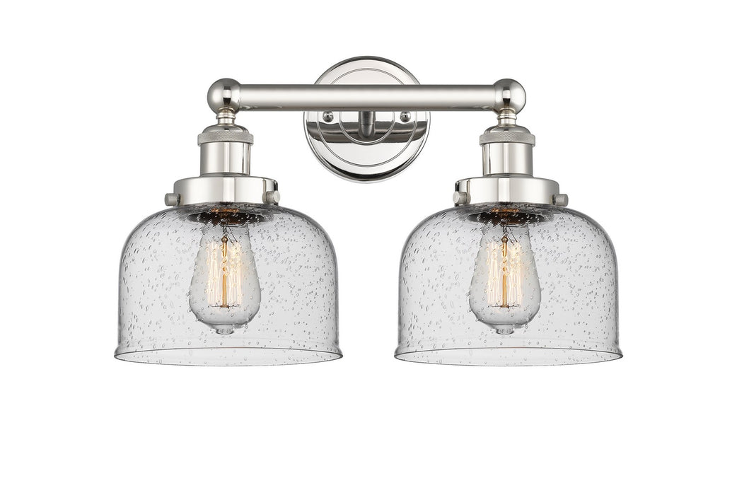 Innovations 616-2W-PN-G74 Two Light Bath Vanity, Polished Nickel