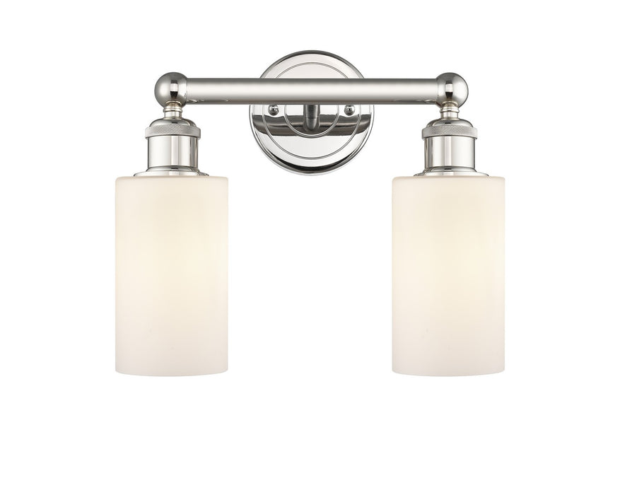 Innovations 616-2W-PN-G801 Two Light Bath Vanity, Polished Nickel
