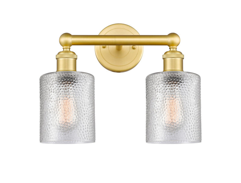 Innovations 616-2W-SG-G112 Two Light Bath Vanity, Satin Gold