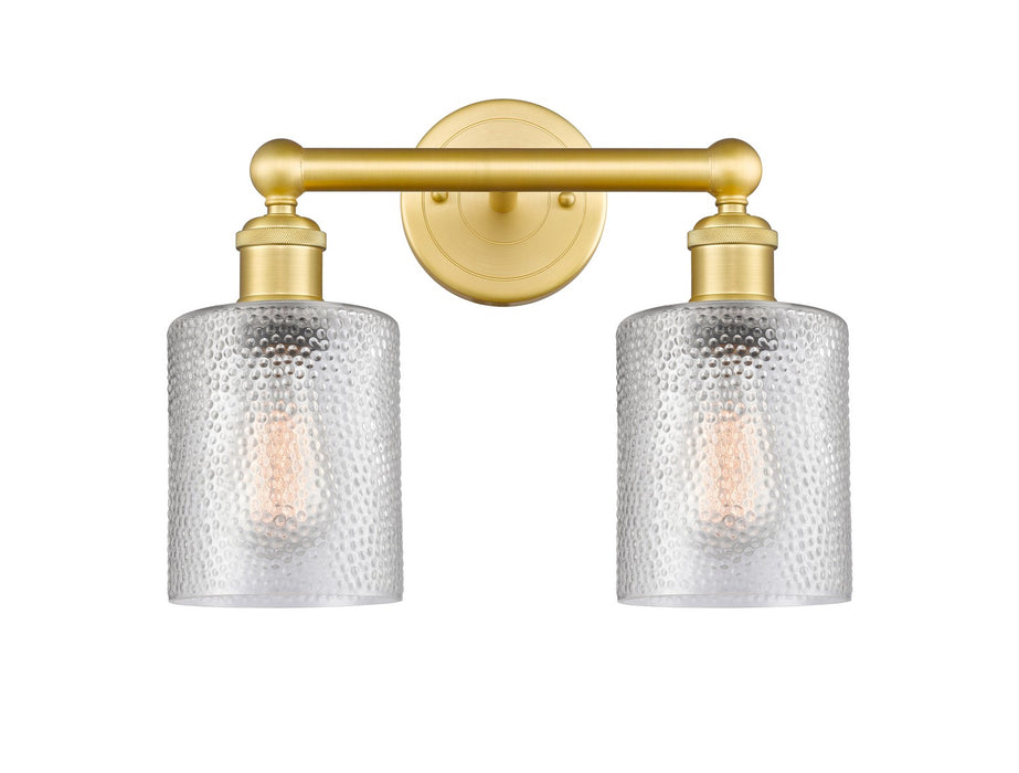 Innovations 616-2W-SG-G112 Two Light Bath Vanity, Satin Gold
