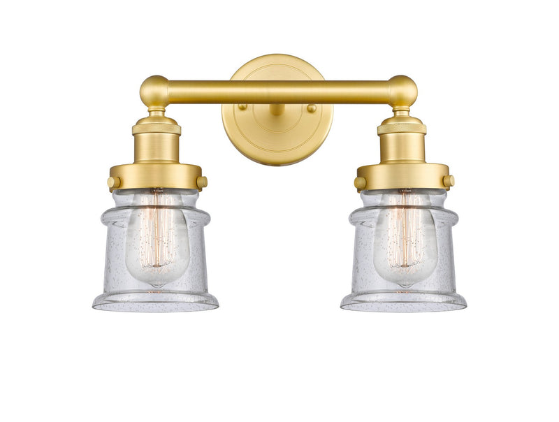 Innovations 616-2W-SG-G184S Two Light Bath Vanity, Satin Gold
