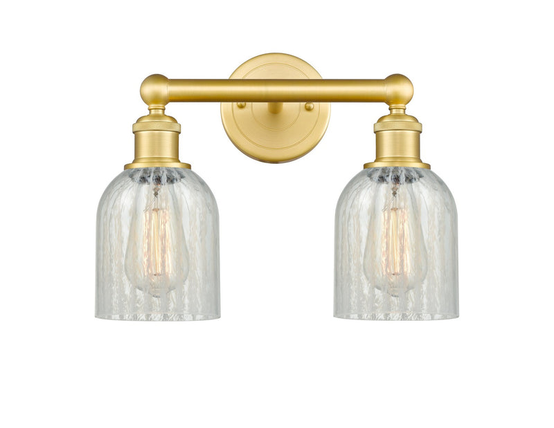 Innovations 616-2W-SG-G2511 Two Light Bath Vanity, Satin Gold
