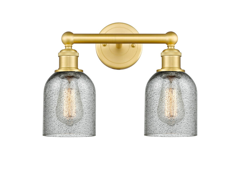 Innovations 616-2W-SG-G257 Two Light Bath Vanity, Satin Gold