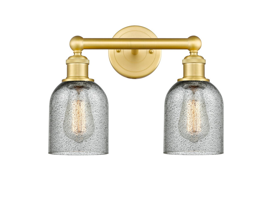 Innovations 616-2W-SG-G257 Two Light Bath Vanity, Satin Gold