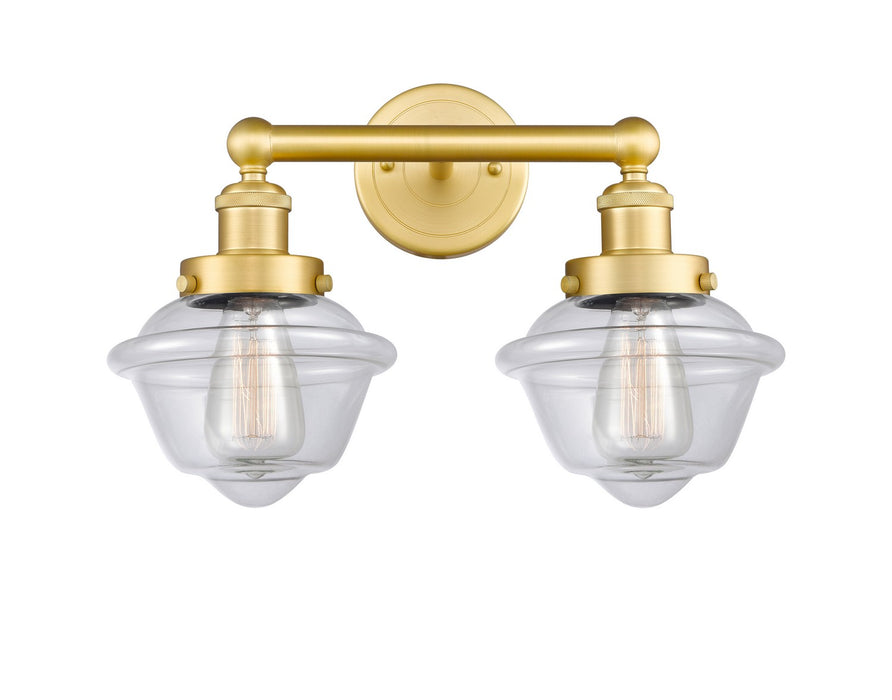 Innovations 616-2W-SG-G532 Two Light Bath Vanity, Satin Gold