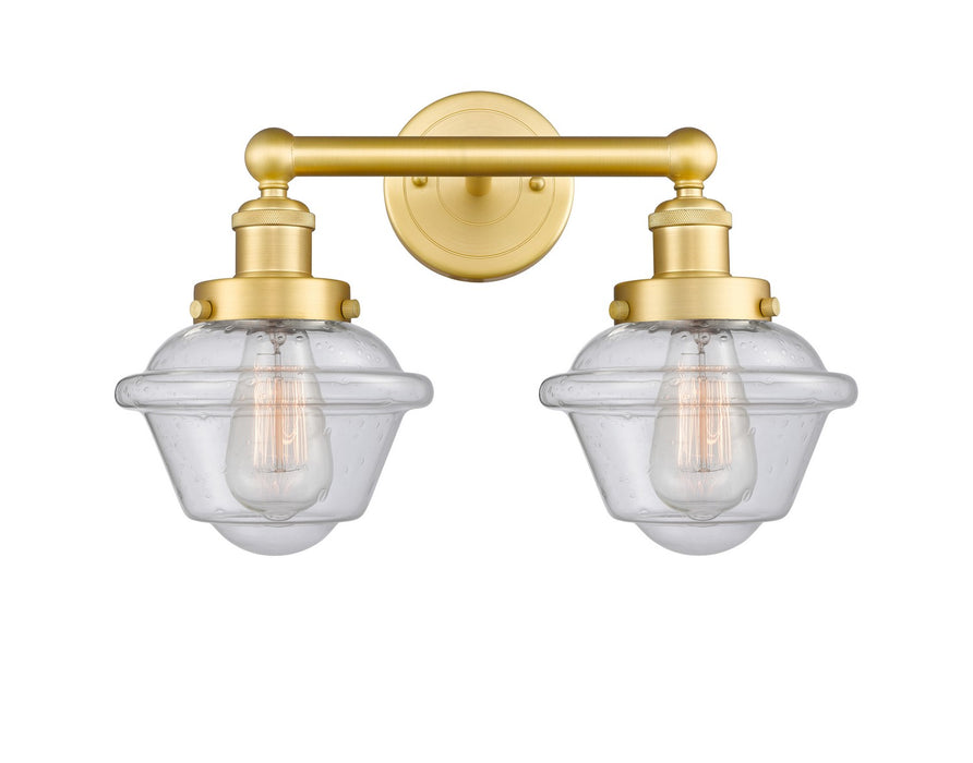 Innovations 616-2W-SG-G534 Two Light Bath Vanity, Satin Gold