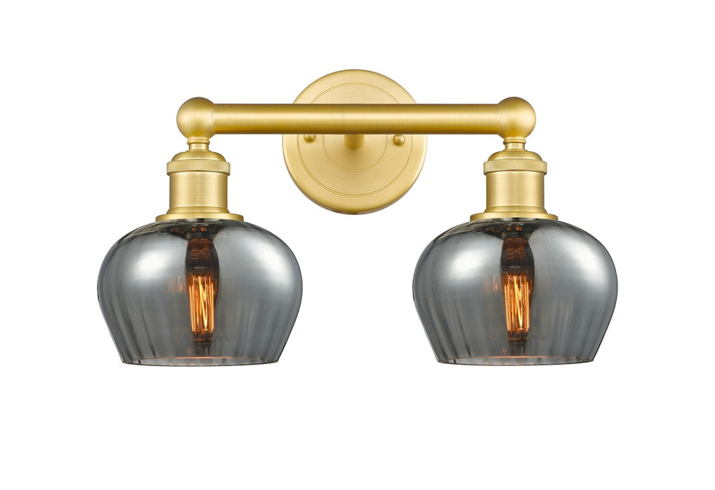 Innovations 616-2W-SG-G93 Two Light Bath Vanity, Satin Gold