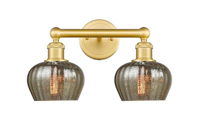 Innovations 616-2W-SG-G96 Two Light Bath Vanity, Satin Gold
