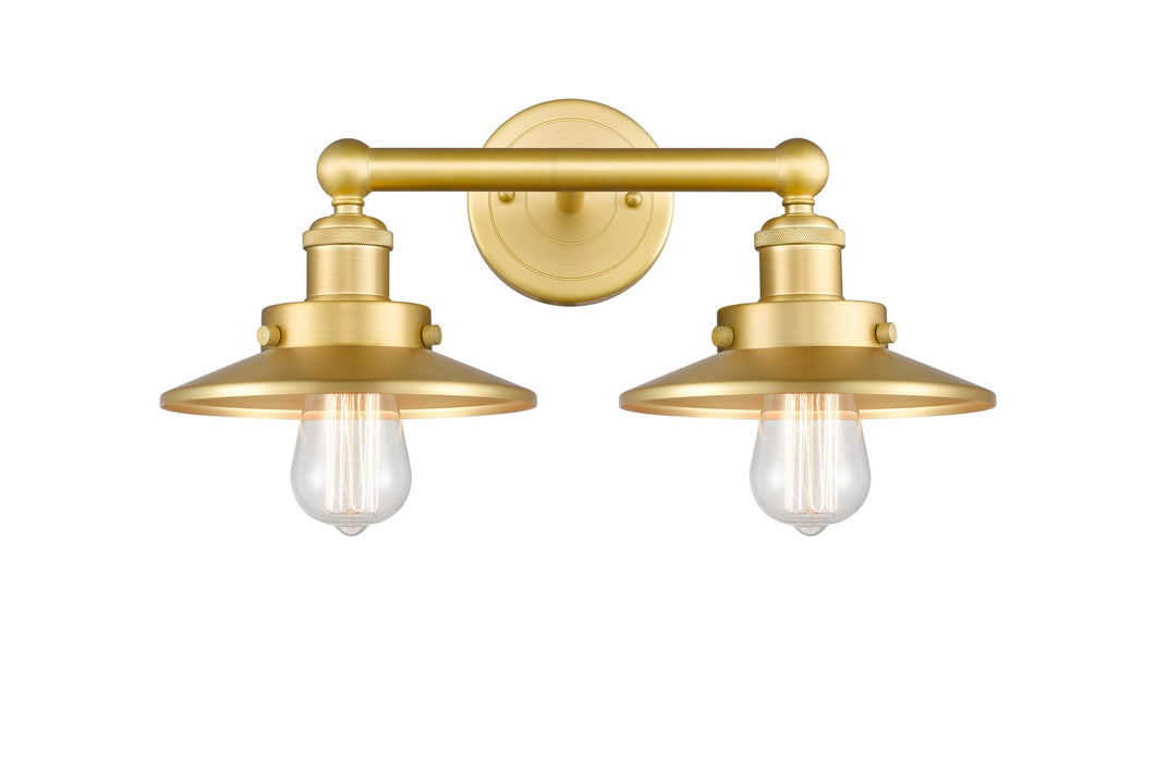 Innovations 616-2W-SG-M4-SG Two Light Bath Vanity, Satin Gold