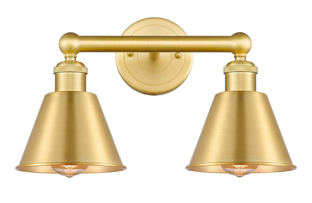 Innovations 616-2W-SG-M8-SG Two Light Bath Vanity, Satin Gold
