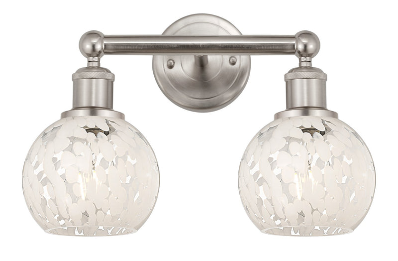 Innovations 616-2W-SN-G1216-6WM LED Bath Vanity, Brushed Satin Nickel