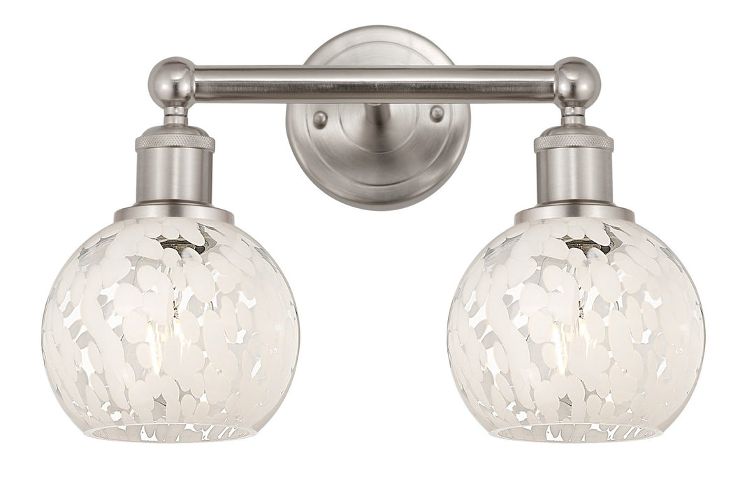 Innovations 616-2W-SN-G1216-6WM LED Bath Vanity, Brushed Satin Nickel