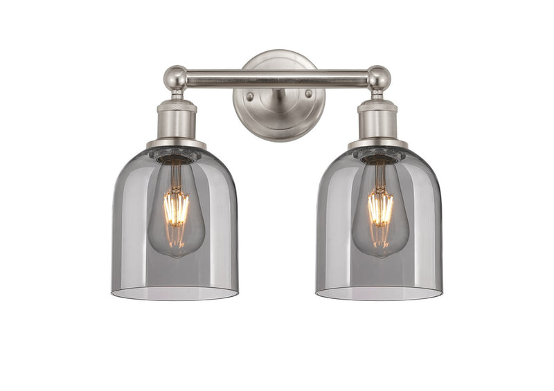 Innovations 616-2W-SN-G558-6SM Two Light Bath Vanity, Brushed Satin Nickel