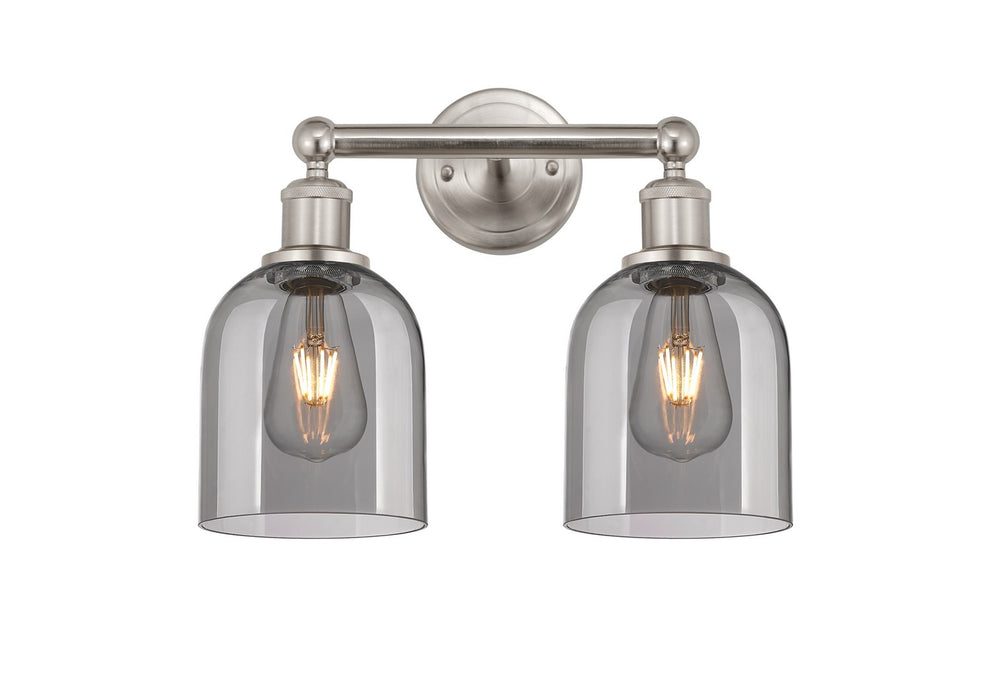 Innovations 616-2W-SN-G558-6SM Two Light Bath Vanity, Brushed Satin Nickel