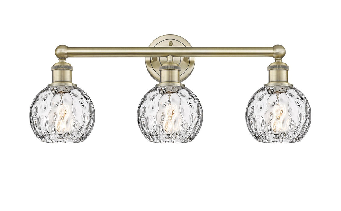 Innovations 616-3W-AB-G1215-6 Three Light Bath Vanity, Antique Brass