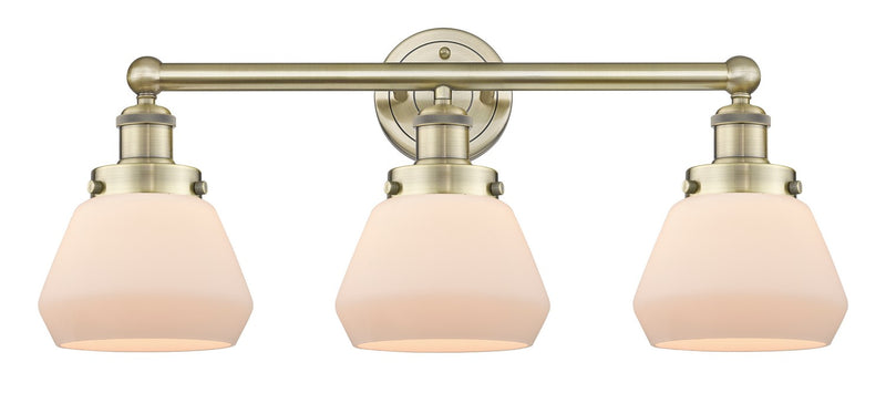 Innovations 616-3W-AB-G171 Three Light Bath Vanity, Antique Brass