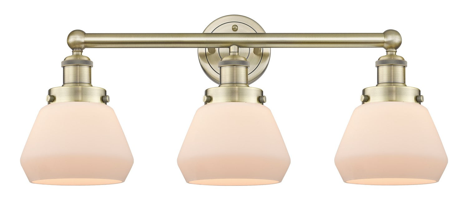 Innovations 616-3W-AB-G171 Three Light Bath Vanity, Antique Brass