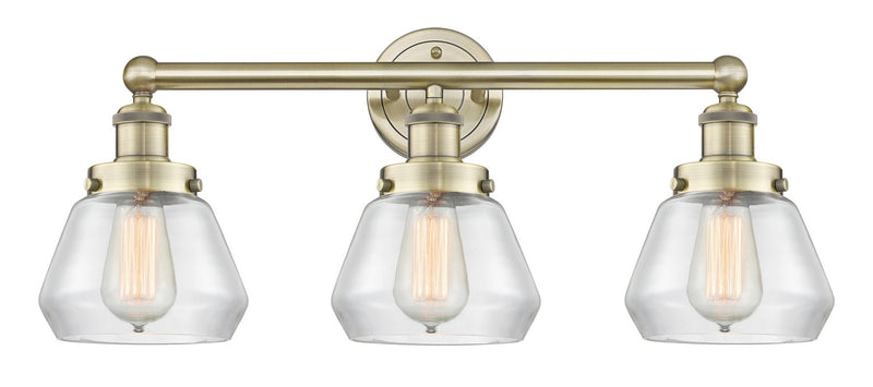 Innovations 616-3W-AB-G172 Three Light Bath Vanity, Antique Brass