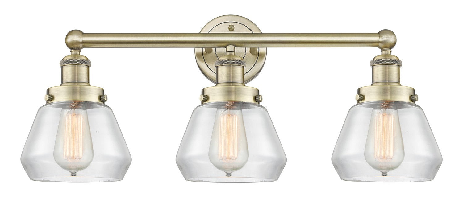 Innovations 616-3W-AB-G172 Three Light Bath Vanity, Antique Brass